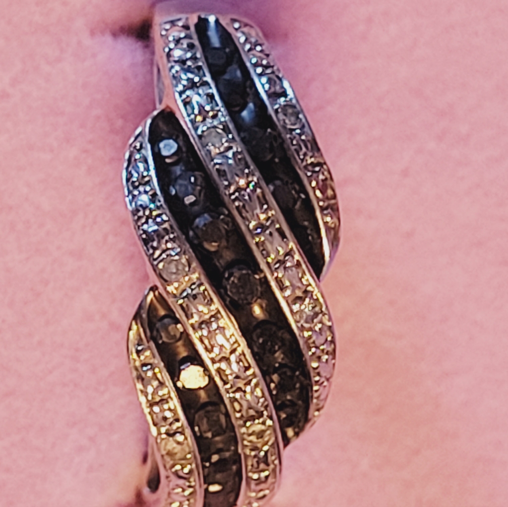 BlueWhite Diamond Ring